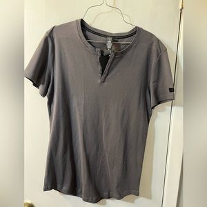 Alphalete Henley charcoal grey